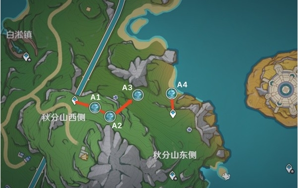《原神》4.2地脉花位置及收集攻略