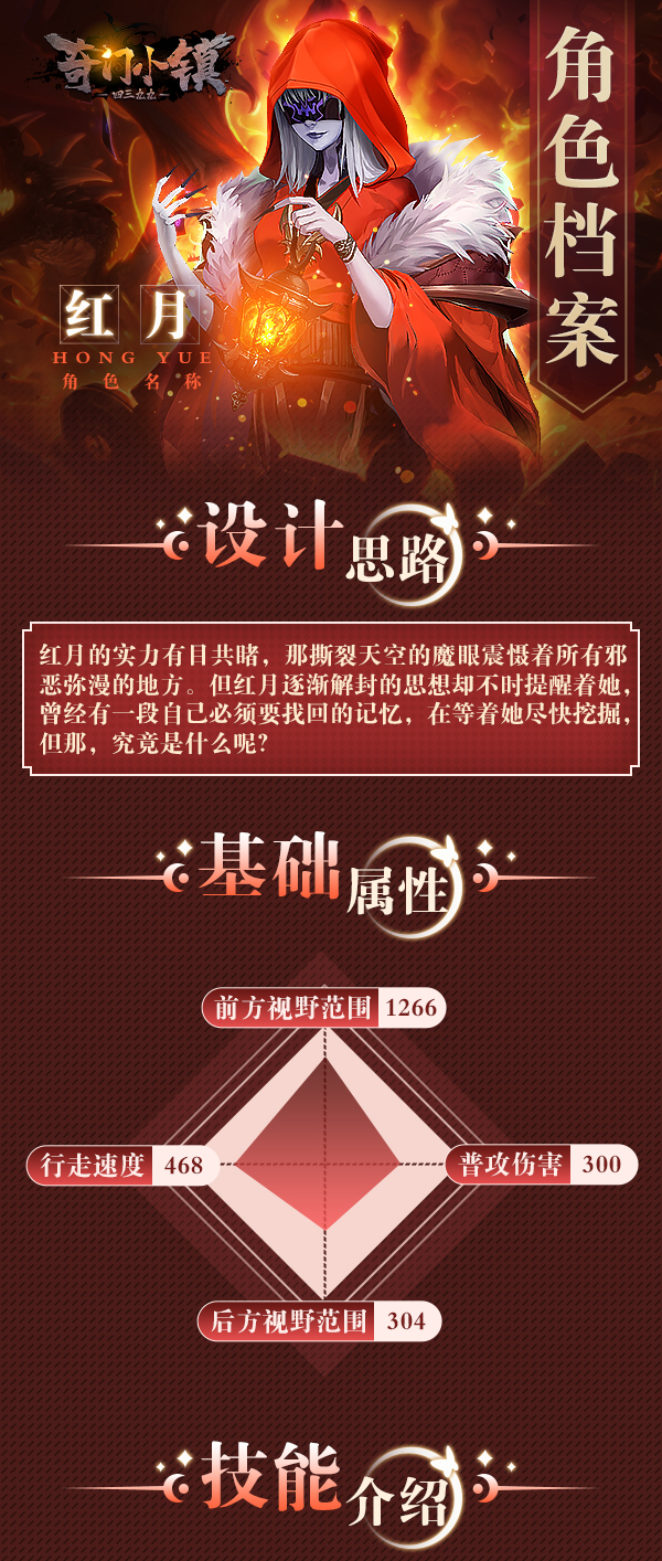 《奇门小镇》审判者红月角色档案介绍