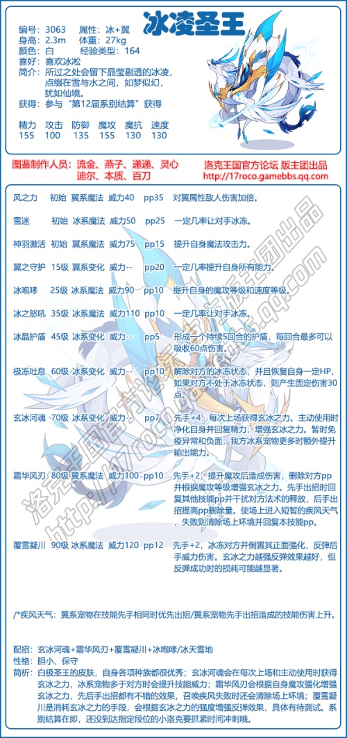 《洛克王国》冰凌圣王性格选择技巧