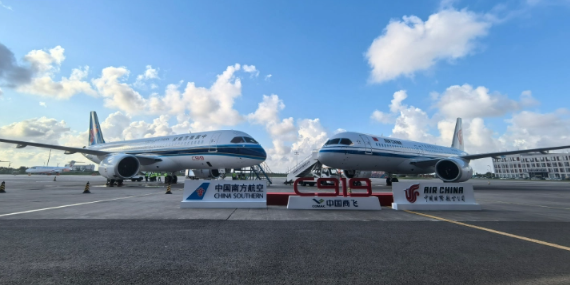 国产骄傲C919启航：中国商飞交付国航、南航首架，多用户运营模式新篇章