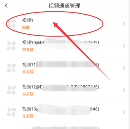 萤石云视频被隐藏了怎么办（萤石云被隐藏的通道重新开启方法）