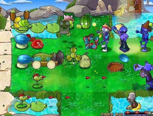 《植物大战僵尸杂交版》热狗射手第3关通关攻略