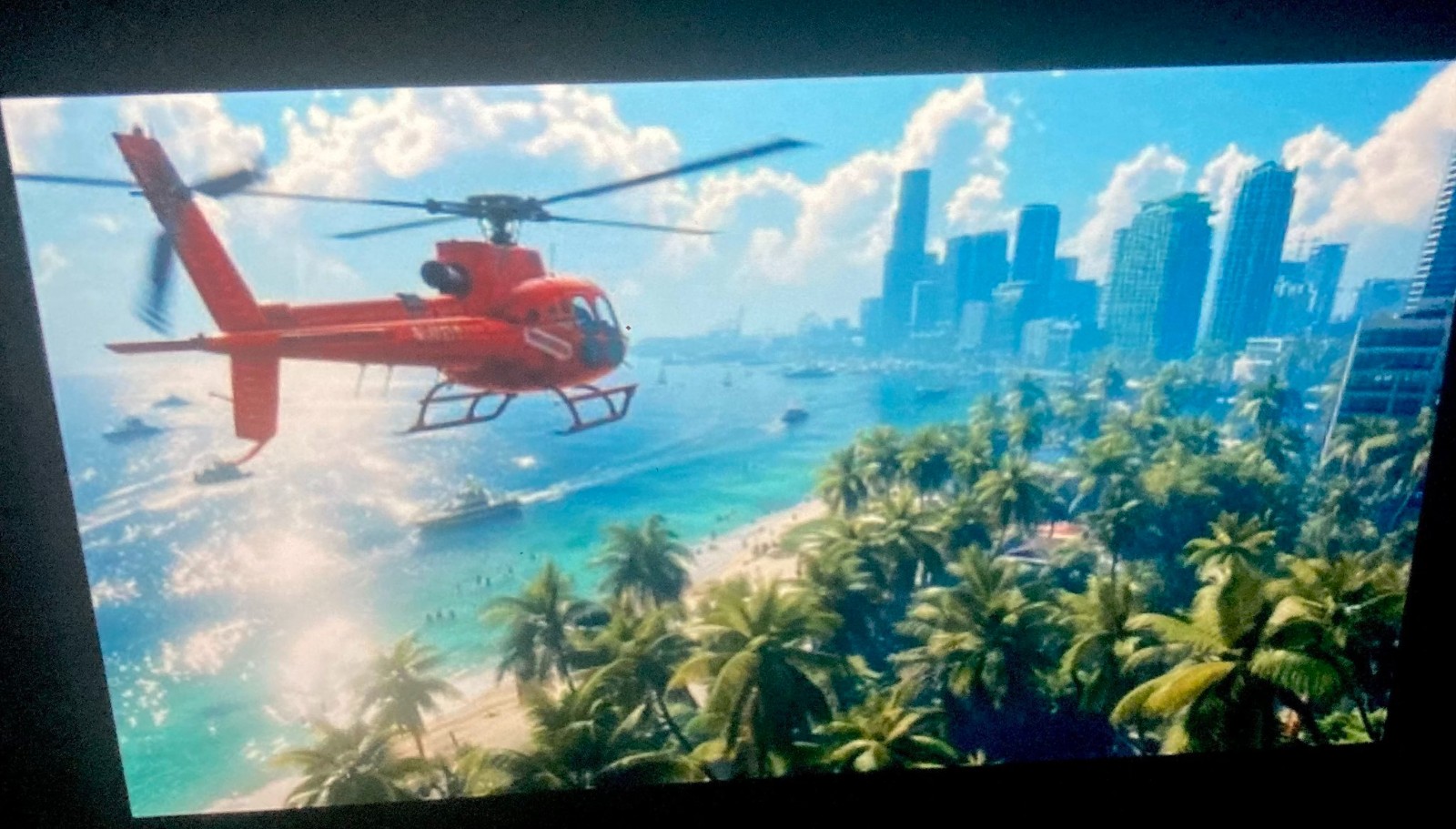 《GTA6》全新截图泄露，海岸边的视觉盛宴