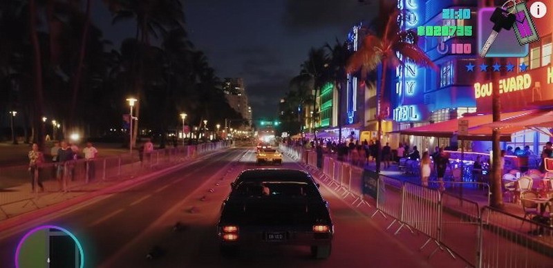 《GTA6》全新截图泄露，海岸边的视觉盛宴