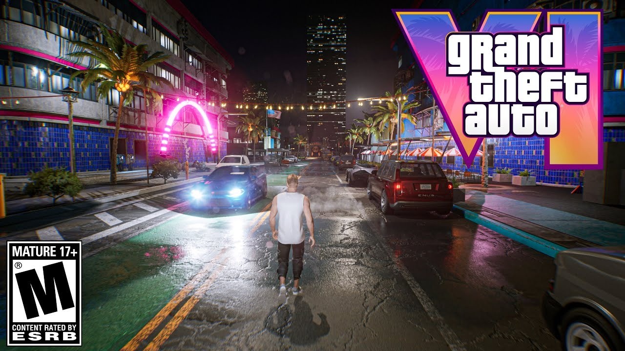 《GTA6》全新截图泄露，海岸边的视觉盛宴