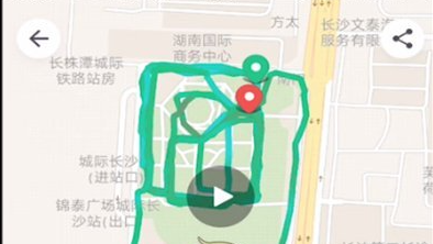 《Keep》怎么看跑步轨迹图